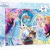 Explore the best puzzle in our collection Puzzle 100 pieces The land of friendship. Frozen  Trefl (5900511163407)