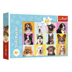 Explore the best puzzle in our collection Puzzle 60 pieces Sweet Trefl dogs (5900511173741)