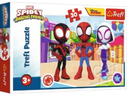 Explore the best puzzle in our collection Puzzle 30 pieces The Adventures of Spiday and Friends. Spidey and his Amazing Friends Marvel Trefl (5900511182859)