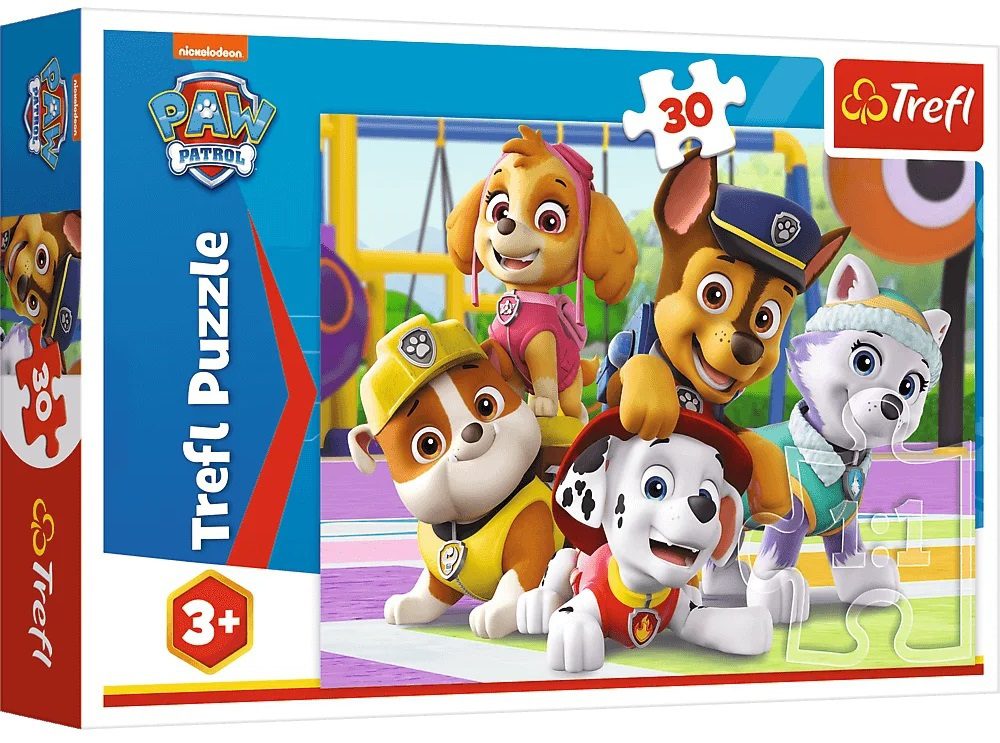 Explore the best puzzle in our collection Puzzle 30 pieces PAW Patrol always on time. Paw Patrol Trefl (5900511182866)