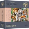 Explore the best puzzle in our collection Wooden Jigsaw Puzzle – Wild Cats in the Jungle 501 piece jigsaw puzzle (5900511201529)