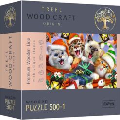 Explore the best puzzle in our collection Puzzle Christmas kitties – wooden (5900511201727)