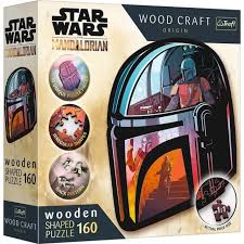 Explore the best puzzle in our collection Wooden puzzle 160 The Mandalorian TREFL (5900511201864)