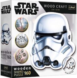Explore the best puzzle in our collection Wooden puzzle 160 TREFL stormtrooper helmet (5900511201888)