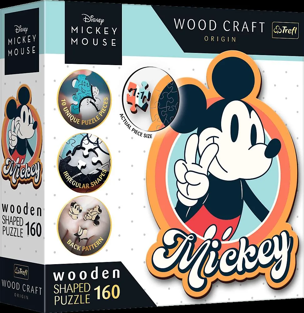 Explore the best puzzle in our collection Wooden puzzle 160 pieces Mickey Mouse Clubs (5900511201918)