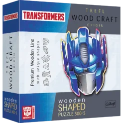 Explore the best puzzle in our collection Trefl Transformers Wood Craft 500+5 Piece Jigsaw Puzzle Autobot: Optimus (5900511201956)