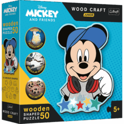Explore the best puzzle in our collection Wooden puzzle 50 pieces In the world of Mickey Trefl (5900511201994)