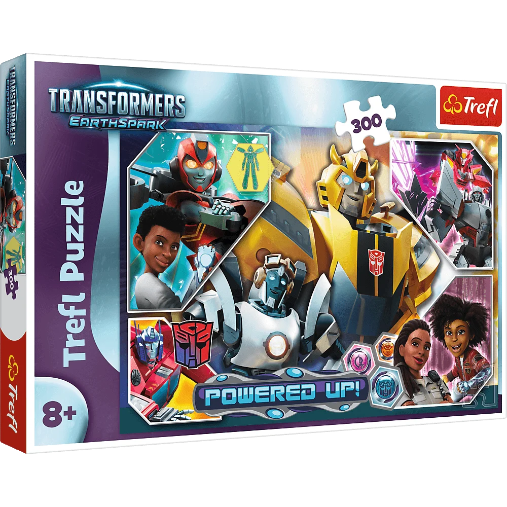 Explore the best puzzle in our collection Puzzle 300 pieces In the world of Transformers Trefl (5900511230246)