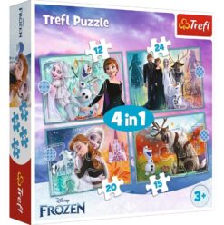 Explore the best puzzle in our collection 4in1 puzzle Extraordinary world. Frozen Trefl (5900511343816)