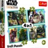 Explore the best puzzle in our collection Mandalorian Star Wars Trefl 4in1 puzzle (5900511343977)