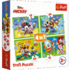 Explore the best puzzle in our collection Puzzle 4in1 12 +15+20+24 pieces Among Trefl’s friends (5900511346169)
