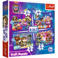 Explore the best puzzle in our collection 4in1 Hero puzzle to the rescue TREFL (5900511346213)