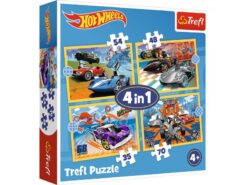 Explore the best puzzle in our collection 4in1 Puzzle Hot Wheels TREFL Vehicles (5900511346275)
