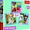 Explore the best puzzle in our collection Trefl3 Puzzles – Dogs – 20, 36 and 50 pieces (5900511348545)