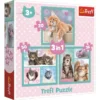 Explore the best puzzle in our collection 3in1 puzzle 20+50+36 pieces Cute Trefl animals (5900511348620)