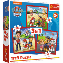 Explore the best puzzle in our collection 3in1 puzzle 20+36+50 pieces PAW Patrol. Happy Trefl dogs (5900511348675)
