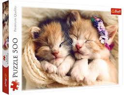 Explore the best puzzle in our collection Sleeping Kittens Puzzle (5900511372717)