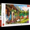 Explore the best puzzle in our collection Cabin in the Mountains 500 piece jigsaw puzzle (5900511374087)