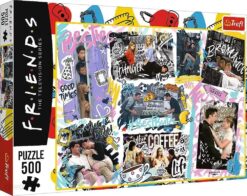 Explore the best puzzle in our collection Friends – Collage 500 piece jigsaw puzzle (5900511374186)