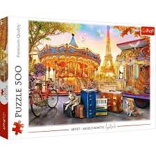 Explore the best puzzle in our collection Holidays in Paris 500 piece jigsaw puzzle (5900511374261)