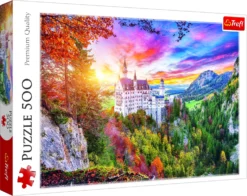 Explore the best puzzle in our collection Puzzle VIEW OF THE NEUSCHWANSTEIN CASTLE, GERMANY 500 Pieces (5900511374278)