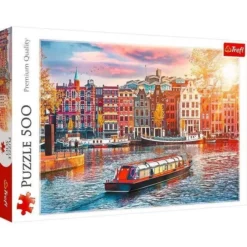 Explore the best puzzle in our collection Amsterdam – Netherlands 500 piece jigsaw puzzle (5900511374285)