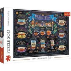 Explore the best puzzle in our collection Coffee Time 500 piece jigsaw puzzle (5900511374490)