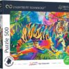 Explore the best puzzle in our collection Puzzle 500 pieces Color Splash! Tiger Encounter Trefl (5900511374537)