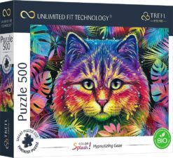 Explore the best puzzle in our collection Puzzle 500 Color Splash: Hypnotizing Gaze TREFL (5900511374544)