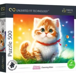 Explore the best puzzle in our collection Puzzle 500 Charming Kitten TREFL (5900511374636)