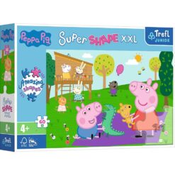 Explore the best puzzle in our collection Puzzle Super Shape XXL 60 pcs. Peppa Pig Clubs (5900511500110)