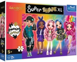 Explore the best puzzle in our collection Puzzle 104 pieces Super Shape XL Stylish Rainbow High Clubs (5900511500158)