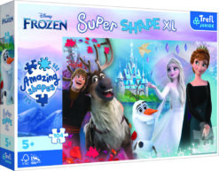 Explore the best puzzle in our collection Super Shape XL puzzle 104 pcs. Disney Frozen Trefl (5900511500172)