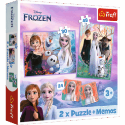 Explore the best puzzle in our collection 2in1 puzzle + memos Princesses in their land of Trefl (5900511933352)