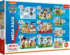 Explore the best puzzle in our collection 10in1 puzzle. The reliable Trefl Paw Patrol team (5900511960013)