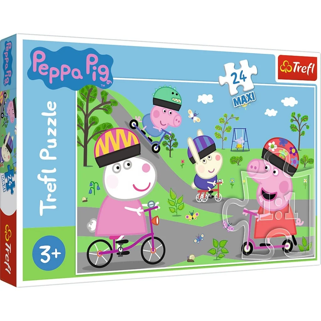 Explore the best puzzle in our collection Maxi puzzle 24 pieces Active day for Peppa Pig and Clubs (5900511143300)