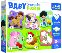 Explore the best puzzle in our collection Puzzle 2x3x4x5x6 pieces Baby Progressive Farma Trefl (5900511440003)
