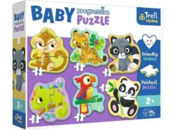 Explore the best puzzle in our collection Puzzle 2x3x4x5x6 pieces Baby Progressive Exotic animals Trefl (5900511440058)