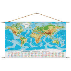 Best Book in Kalimat BookStore (World Map Poster – Arabic Version) '6223006027329' (كتب)