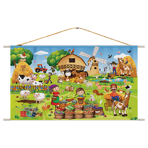 Explore the best puzzle in our collection Farm Animals (6223006027459)