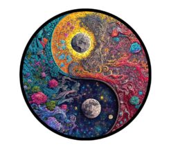 Explore the best puzzle in our collection Mandala Day & Night ()