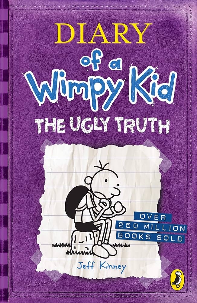 Top English children's book at Kalimat Bookstore – 'Ugly Truth (Diary of a Wimpy Kid)' (SKU: 9780141340821) (كتب اطفال باللغة الانجليزية)