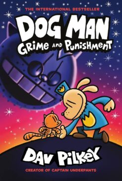 Top English children's book at Kalimat Bookstore – 'Dog Man: Grime and Punishment' (SKU: 9780702310676) (كتب اطفال باللغة الانجليزية)