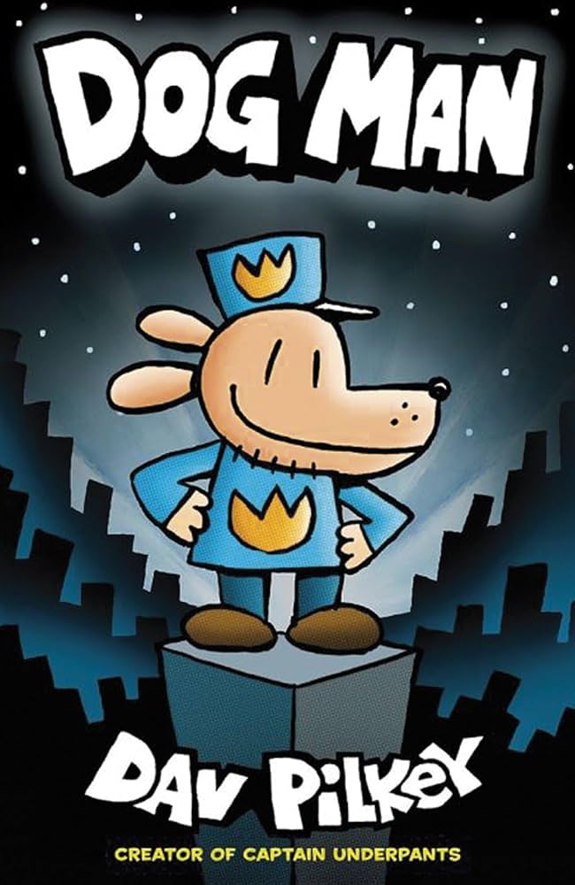 Top English children's book at Kalimat Bookstore – 'Dog Man: From the Creator of Captain Underpants (Dog Man #1)' (SKU: 9781407140391) (كتب اطفال باللغة الانجليزية)