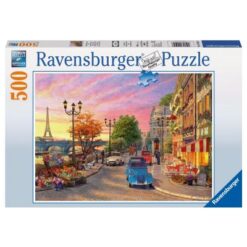 Explore the best puzzle in our collection Ravensburger A Paris Evening 500 Piece Puzzle (4005556145058)