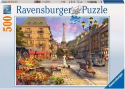 Explore the best puzzle in our collection Ravensburger  “Walk in Paris” – 500 pieces puzzle (4005556146833)
