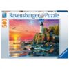 Explore the best puzzle in our collection Ravensburger – 500 Piece – Lighthouse at Sunset (4005556165810)