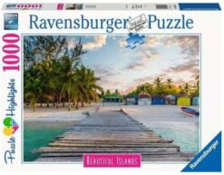 Explore the best puzzle in our collection Ravensburger 1000 Piece Puz Beautiful Isl Caribbean (4005556169122)