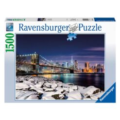 Explore the best puzzle in our collection New York in Winter 1500 piece jigsaw puzzle (4005556171088)