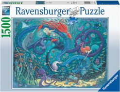 Explore the best puzzle in our collection Mermaids 1500 piece jigsaw puzzle (4005556171101)